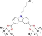 9-Hexyl-3,6-bis(4,4,5,5-tetramethyl-1,3,2-dioxaborolan-2-yl)-9H-carbazole
