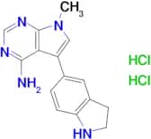 5-(Indolin-5-yl)-7-methyl-7H-pyrrolo[2,3-d]pyrimidin-4-amine dihydrochloride