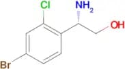 (S)-2-Amino-2-(4-bromo-2-chlorophenyl)ethan-1-ol