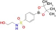 N-(2-Hydroxyethyl)-4-(4,4,5,5-tetramethyl-1,3,2-dioxaborolan-2-yl)benzenesulfonamide
