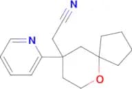 2-(9-(Pyridin-2-yl)-6-oxaspiro[4.5]decan-9-yl)acetonitrile