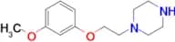 1-[2-(3-Methoxyphenoxy)ethyl]piperazine