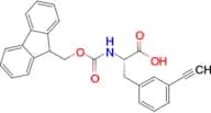 (S)-2-((((9H-Fluoren-9-yl)methoxy)carbonyl)amino)-3-(3-ethynylphenyl)propanoic acid