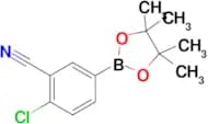 2-Chloro-5-(4,4,5,5-tetramethyl-1,3,2-dioxaborolan-2-yl)benzonitrile