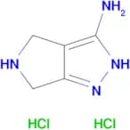 2H,4H,5H,6H-pyrrolo[3,4-c]pyrazol-3-amine dihydrochloride