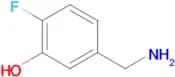 5-(Aminomethyl)-2-fluorophenol