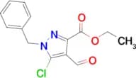 Ethyl 1-benzyl-5-chloro-4-formyl-1H-pyrazole-3-carboxylate