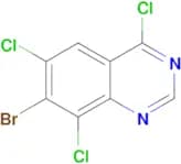 7-Bromo-4,6,8-trichloroquinazoline