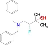 (R)-4-(Dibenzylamino)-3-fluoro-2-methylbutan-2-ol