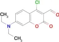 4-Chloro-7-(diethylamino)-2-oxo-2H-chromene-3-carbaldehyde