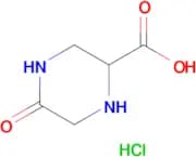 5-Oxopiperazine-2-carboxylic acid hydrochloride