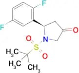 (R)-1-(tert-Butylsulfonyl)-5-(2,5-difluorophenyl)pyrrolidin-3-one