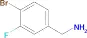 (4-Bromo-3-fluorophenyl)methanamine