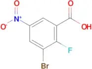 3-Bromo-2-fluoro-5-nitrobenzoic acid