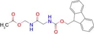 (2-((((9H-Fluoren-9-yl)methoxy)carbonyl)amino)acetamido)methyl acetate