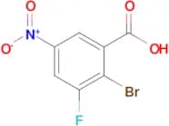 2-Bromo-3-fluoro-5-nitrobenzoic acid