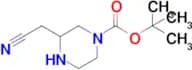 tert-Butyl 3-(cyanomethyl)piperazine-1-carboxylate