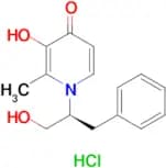 (S)-3-Hydroxy-1-(1-hydroxy-3-phenylpropan-2-yl)-2-methylpyridin-4(1H)-one hydrochloride
