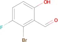2-Bromo-3-fluoro-6-hydroxybenzaldehyde