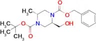 1-Benzyl 4-(tert-butyl) (2R,5R)-2-(hydroxymethyl)-5-methylpiperazine-1,4-dicarboxylate