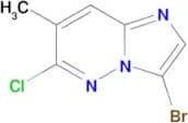 3-Bromo-6-chloro-7-methylimidazo[1,2-b]pyridazine