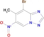 8-Bromo-7-methyl-6-nitro-[1,2,4]triazolo[1,5-a]pyridine