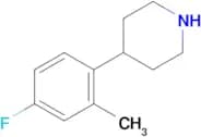 4-(4-Fluoro-2-methylphenyl)piperidine