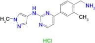 4-(4-(Aminomethyl)-3-methylphenyl)-N-(1-methyl-1H-pyrazol-4-yl)pyrimidin-2-amine hydrochloride