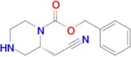 Benzyl (R)-2-(cyanomethyl)piperazine-1-carboxylate