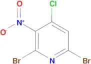 2,6-Dibromo-4-chloro-3-nitropyridine