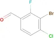 3-Bromo-4-chloro-2-fluorobenzaldehyde