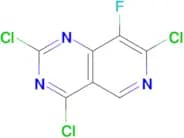 2,4,7-Trichloro-8-fluoropyrido[4,3-d]pyrimidine