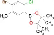 2-(4-Bromo-2-chloro-5-methylphenyl)-4,4,5,5-tetramethyl-1,3,2-dioxaborolane