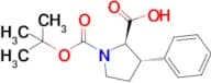 (2R,3S)-1-(tert-Butoxycarbonyl)-3-phenylpyrrolidine-2-carboxylic acid