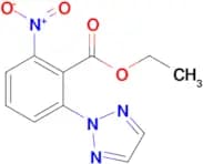 Ethyl 2-nitro-6-(2H-1,2,3-triazol-2-yl)benzoate