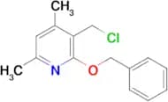 2-(Benzyloxy)-3-(chloromethyl)-4,6-dimethylpyridine