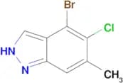 4-bromo-5-chloro-6-methyl-2H-indazole