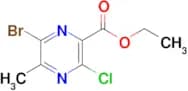 Ethyl 6-bromo-3-chloro-5-methylpyrazine-2-carboxylate