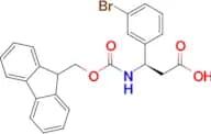 (R)-3-((((9H-Fluoren-9-yl)methoxy)carbonyl)amino)-3-(3-bromophenyl)propanoic acid