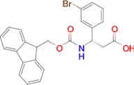 (S)-3-((((9H-Fluoren-9-yl)methoxy)carbonyl)amino)-3-(3-bromophenyl)propanoic acid