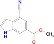 Methyl 4-cyano-1H-indole-6-carboxylate