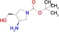 tert-Butyl (3S,4S)-3-amino-4-(hydroxymethyl)pyrrolidine-1-carboxylate