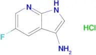 5-Fluoro-1H-pyrrolo[2,3-b]pyridin-3-amine hydrochloride
