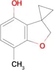 7-Methyl-2H-spiro[benzofuran-3,1'-cyclopropan]-4-ol
