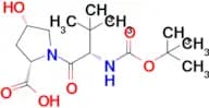 (2S,4S)-1-((S)-2-((tert-Butoxycarbonyl)amino)-3,3-dimethylbutanoyl)-4-hydroxypyrrolidine-2-carboxy…