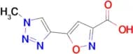 5-(1-Methyl-1H-1,2,3-triazol-4-yl)isoxazole-3-carboxylic acid