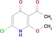 3-acetyl-6-chloro-2-methoxy-1,4-dihydropyridin-4-one