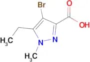4-Bromo-5-ethyl-1-methyl-1H-pyrazole-3-carboxylic acid