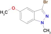 3-Bromo-5-methoxy-1-methyl-1H-indazole