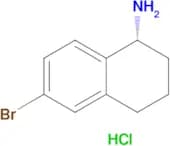 (R)-6-Bromo-1,2,3,4-tetrahydronaphthalen-1-amine hydrochloride